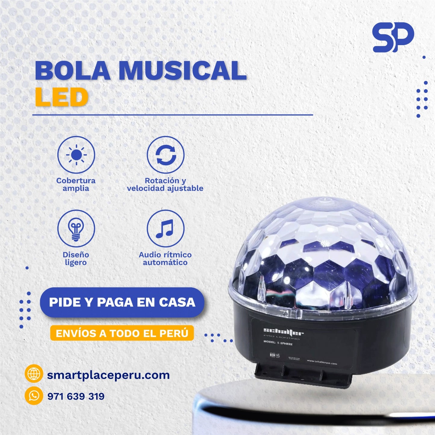 Bola Musical LED