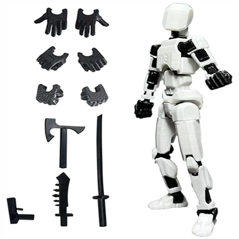 Figura 3D Robot Dummy13 Para Niños