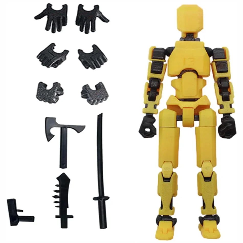 Figura 3D Robot Dummy13 Para Niños