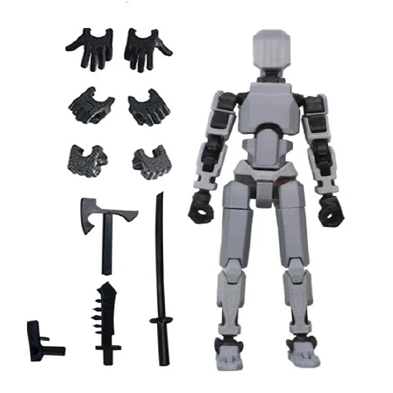 Figura 3D Robot Dummy13 Para Niños