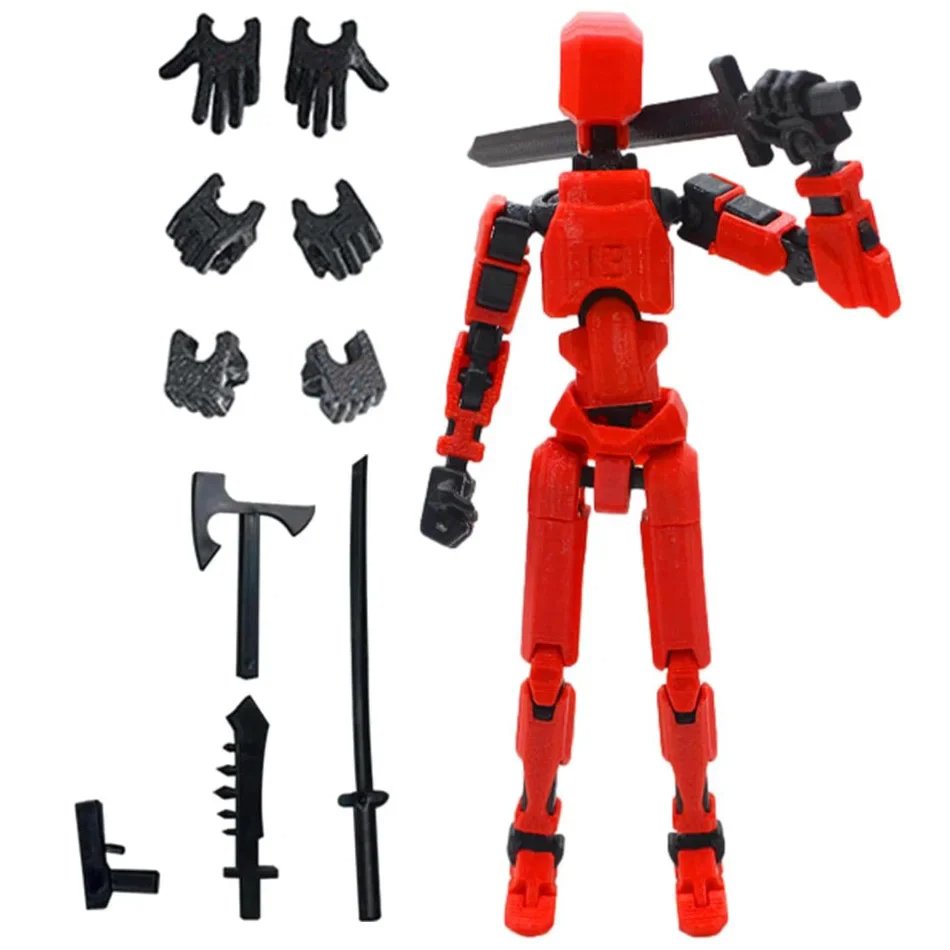 Figura 3D Robot Dummy13 Para Niños