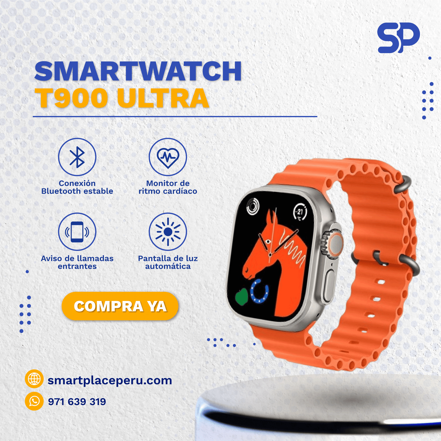 Smartwatch T900 Ultra