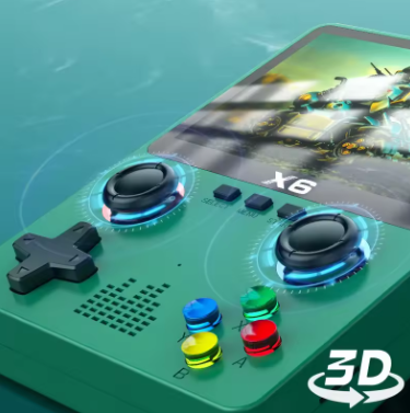 Mini Consola de Juegos Portátil X6