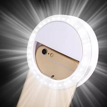 Aro Luz Led Selfie Recargable