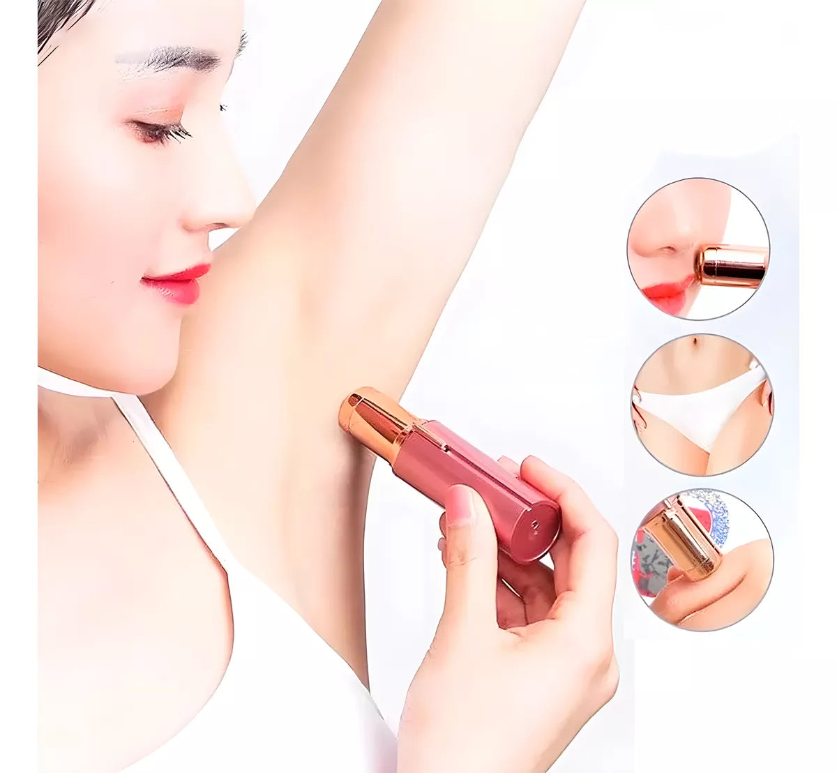 Rasuradora Femenina Para Vello Facial