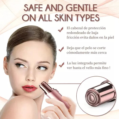 Rasuradora Femenina Para Vello Facial