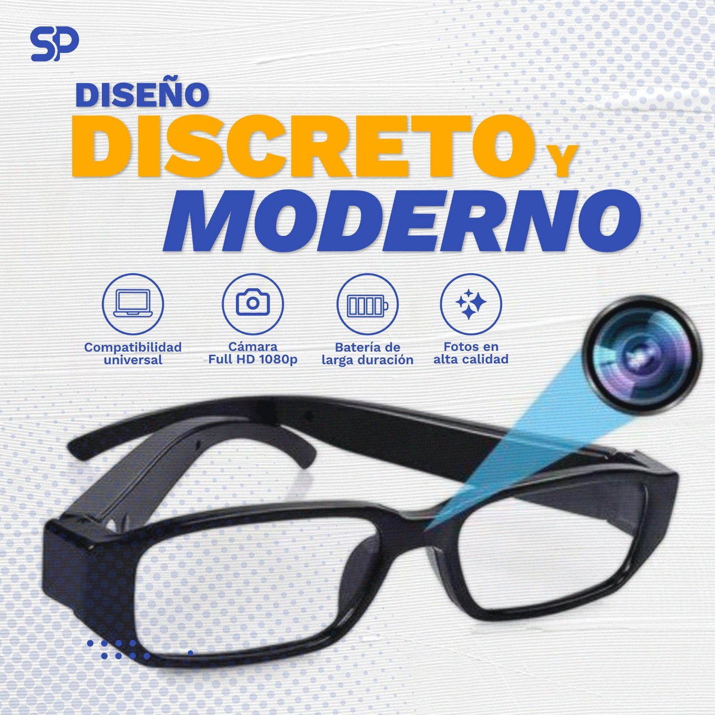 Lentes Espía Full HD 1080P