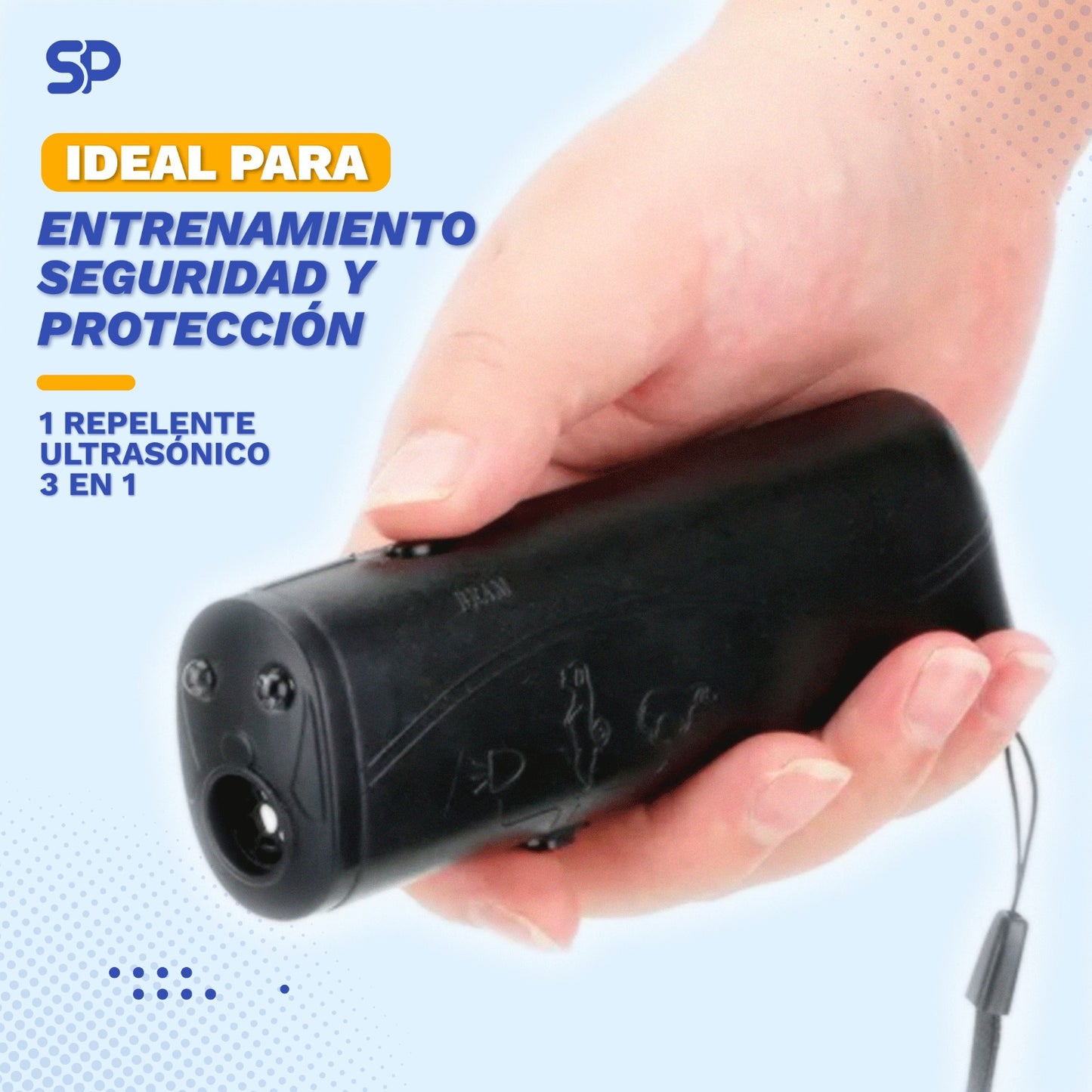 Entrenador Antiladridos y Repelente para Perros