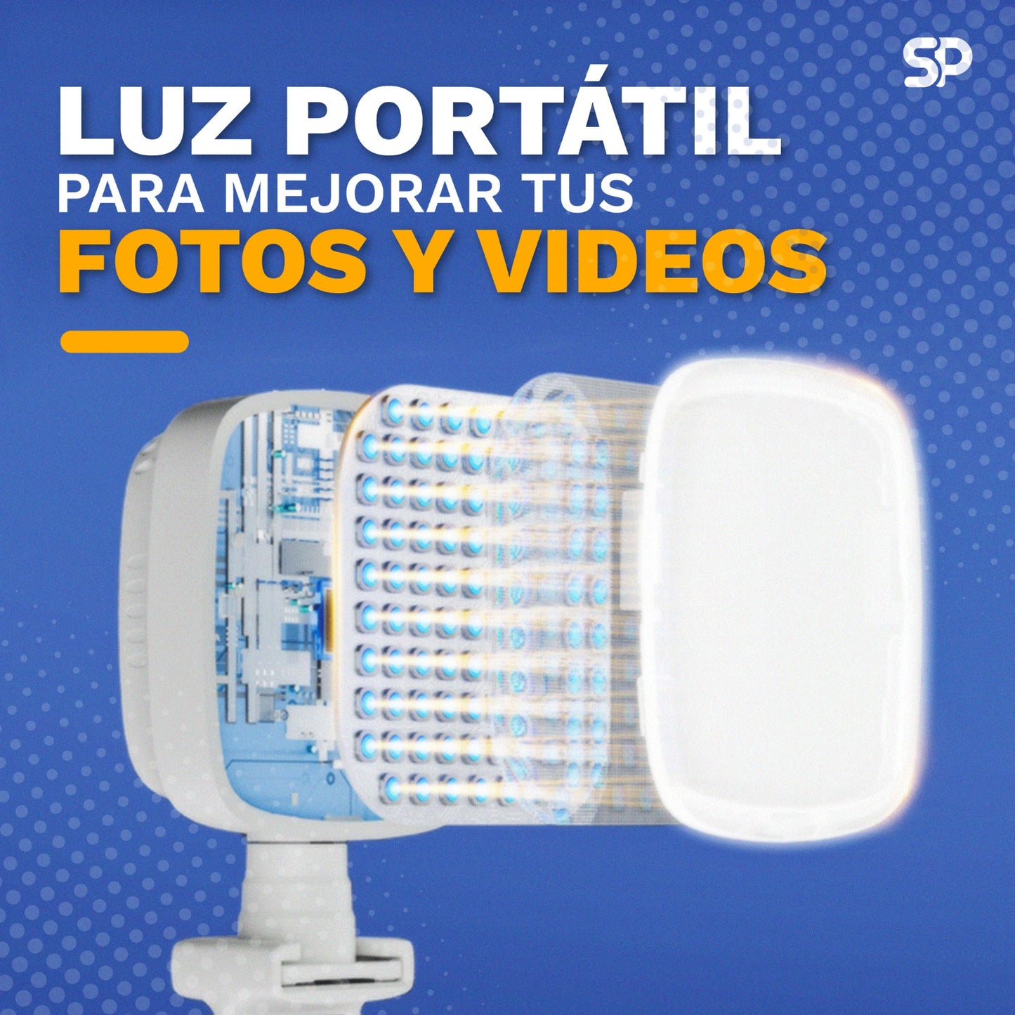 Mini Luz LED D5 con Tres Temperaturas de Color