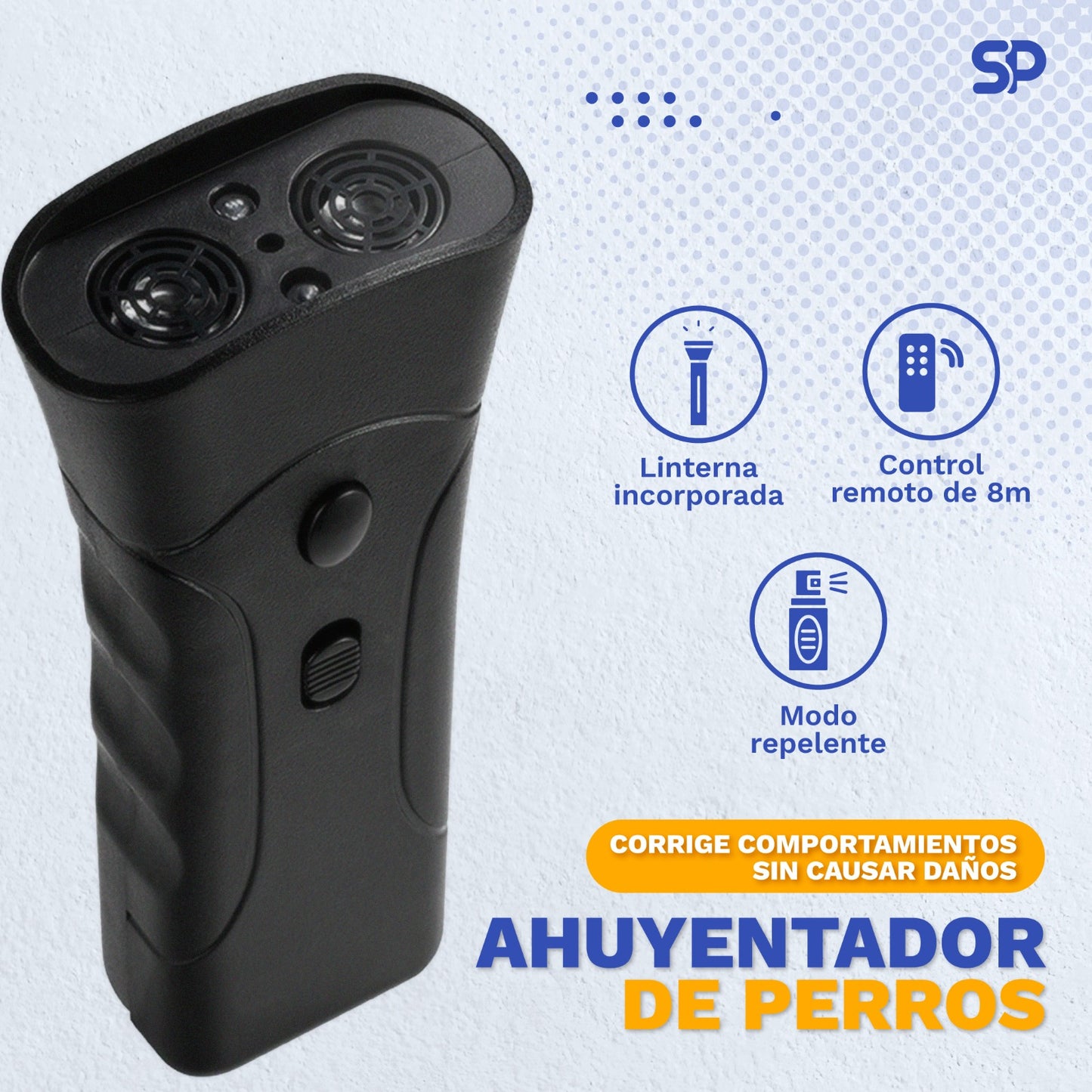 Entrenador Antiladridos y Repelente para Perros