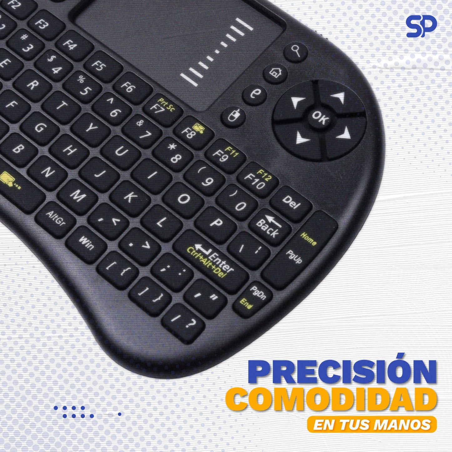Mini Teclado Inalámbrico para Smart TV