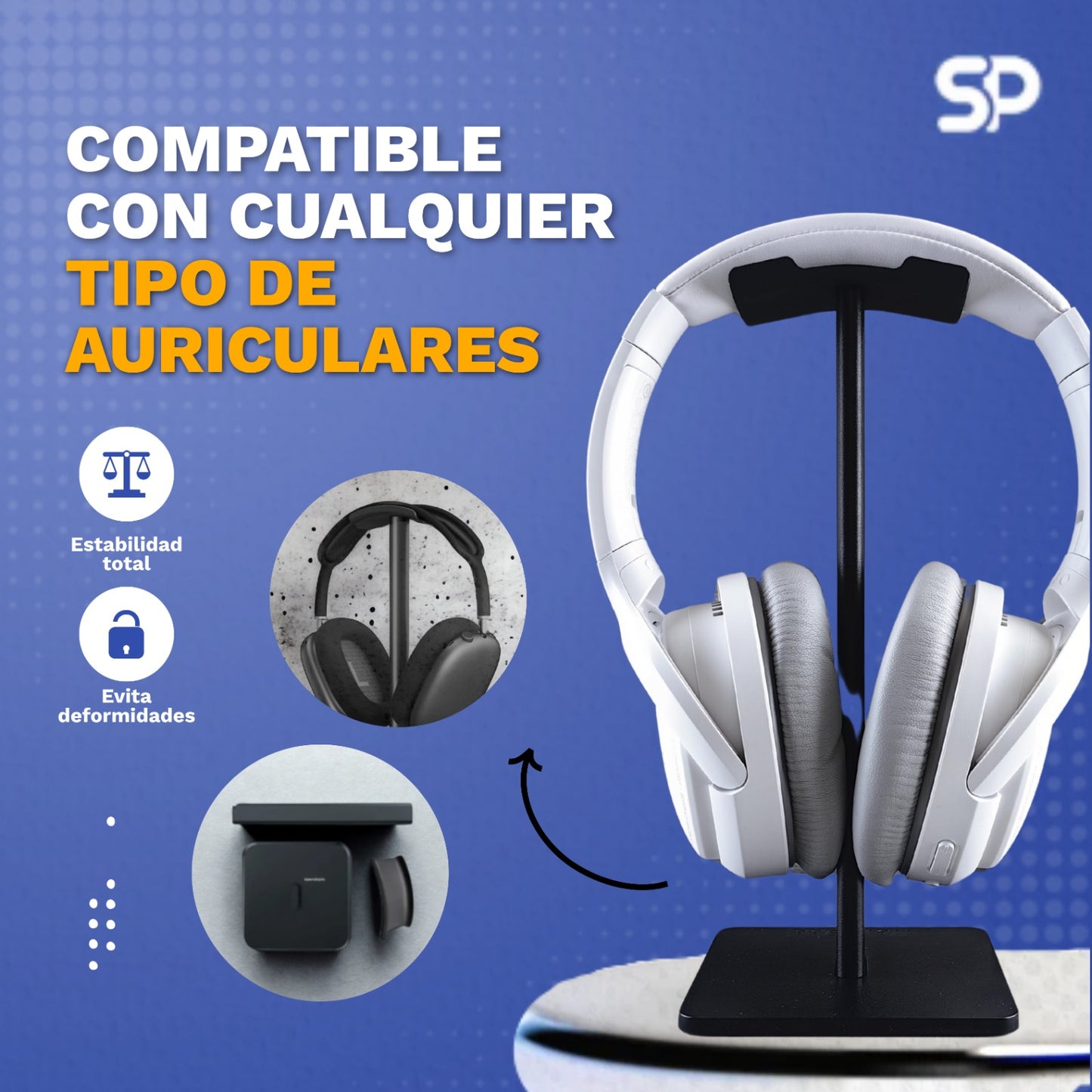 Soporte Universal para Auriculares