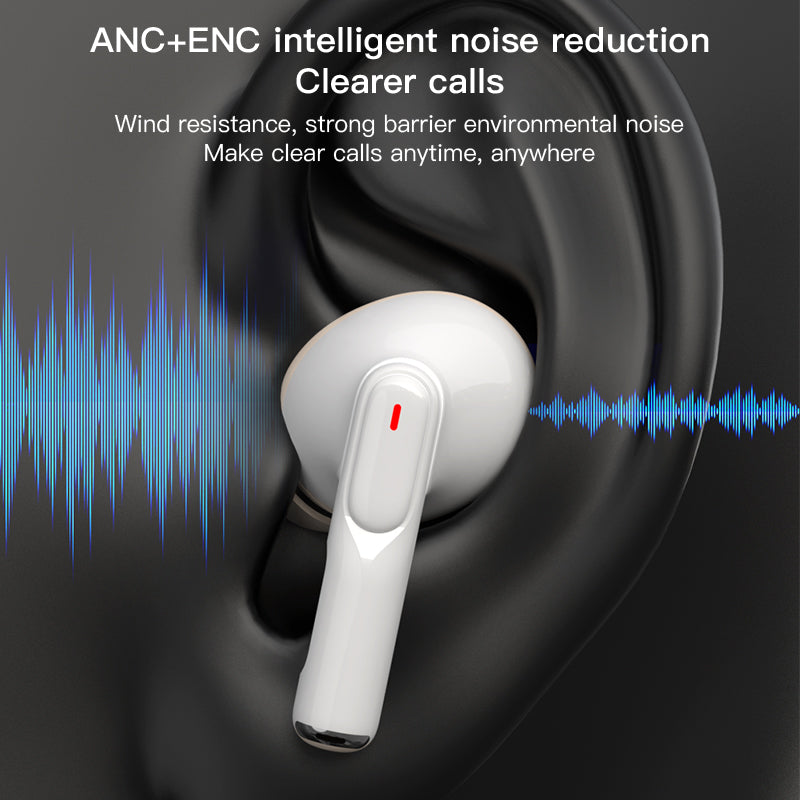Auriculares Bluetooth A9 Pro con Pantalla Táctil