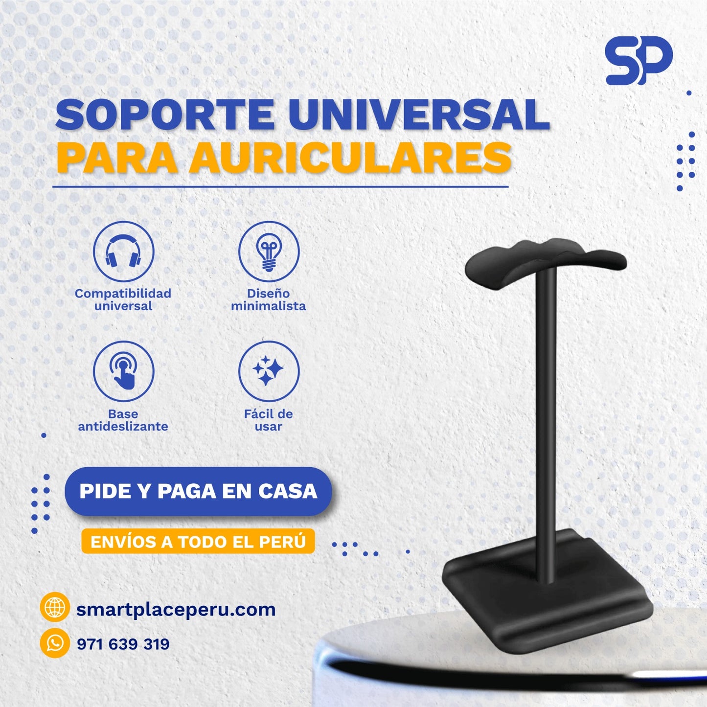 Soporte Universal para Auriculares