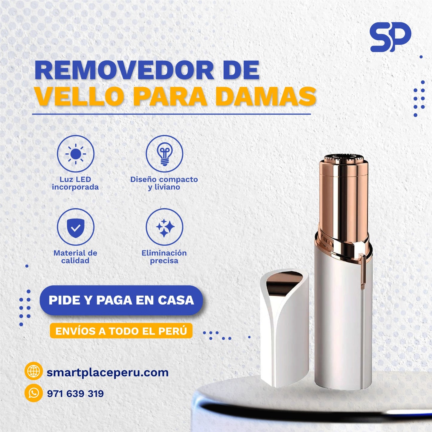 Rasuradora Femenina Para Vello Facial
