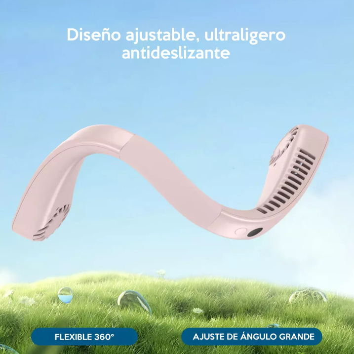Ventilador Portátil de Cuello Flexible