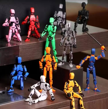 Figura 3D Robot Dummy13 Para Niños
