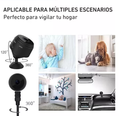 Mini Cámara Espía Full HD 1080p