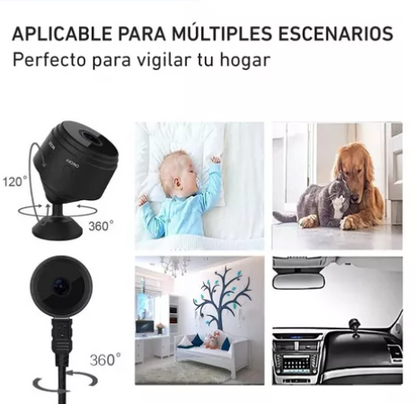 Mini Cámara Espía Full HD 1080p