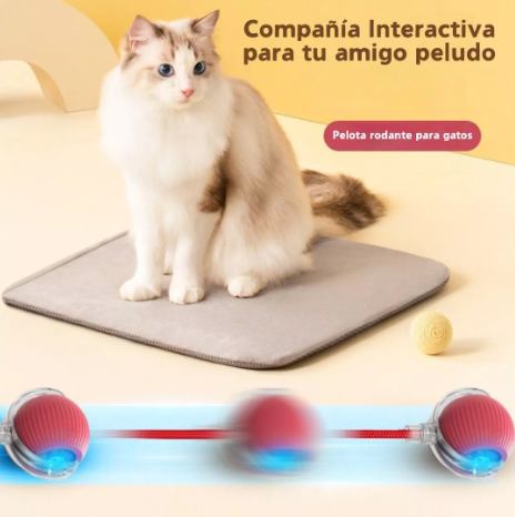 Pelota Inteligente Interactiva para Gatos