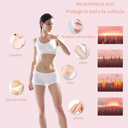 Rasuradora Femenina Para Vello Facial