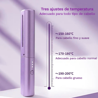 Mini Peine Alisador Portátil