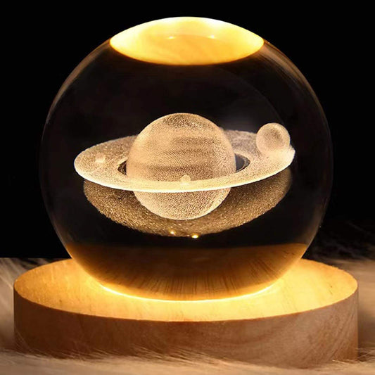 Lámpara Bola de Cristal 3D