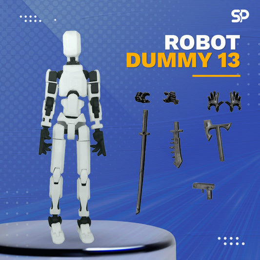 Figura 3D Robot Dummy13 Para Niños