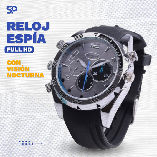 Reloj Espía inteligente con Visión Nocturna