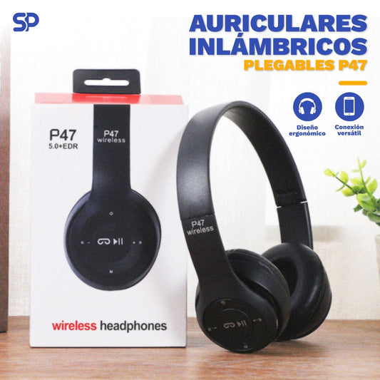 Auriculares Inalámbricos Plegables P47
