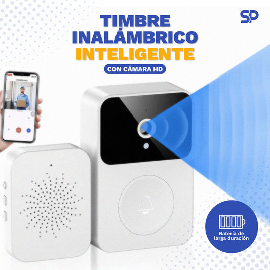 Timbre Inalámbrico Inteligente con Cámara HD