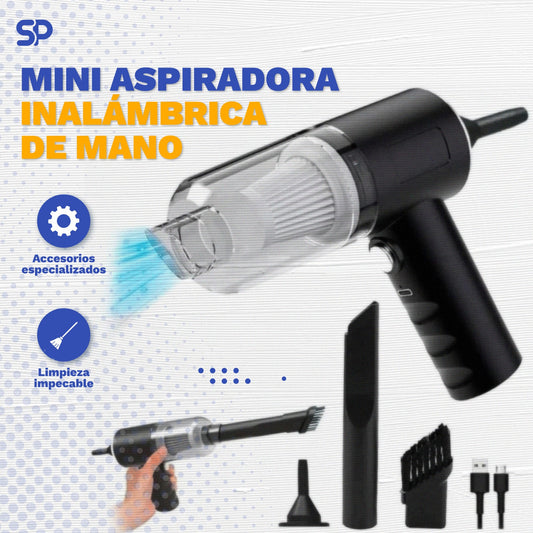 Mini Aspiradora Inalámbrica de Mano