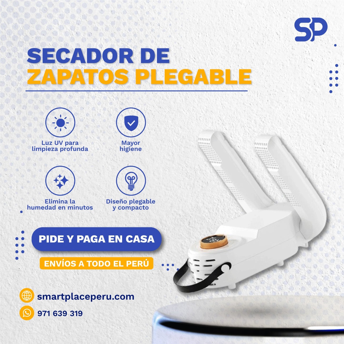 Secador de Zapatos Plegable