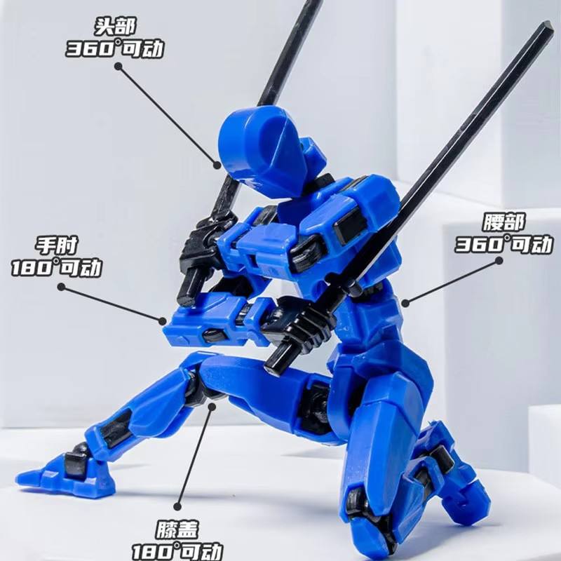 Figura 3D Robot Dummy para Niños