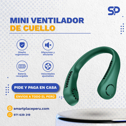 Ventilador Portátil de Cuello Flexible